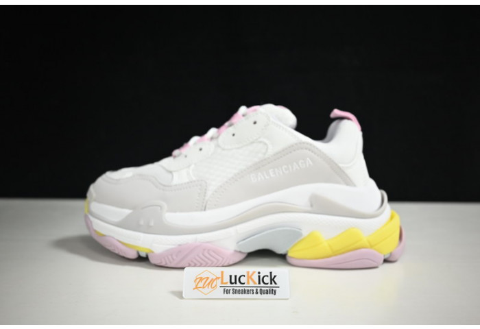 balenga triple s black clear sole 524039-w2fw4  7541