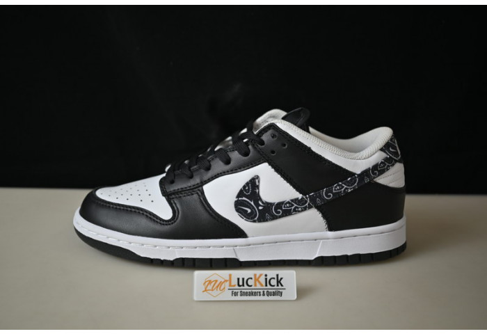 nike dunk low “black paisley” dh4401-100