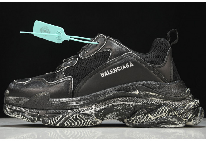 balenga triple s black clear sole btsbcs-021