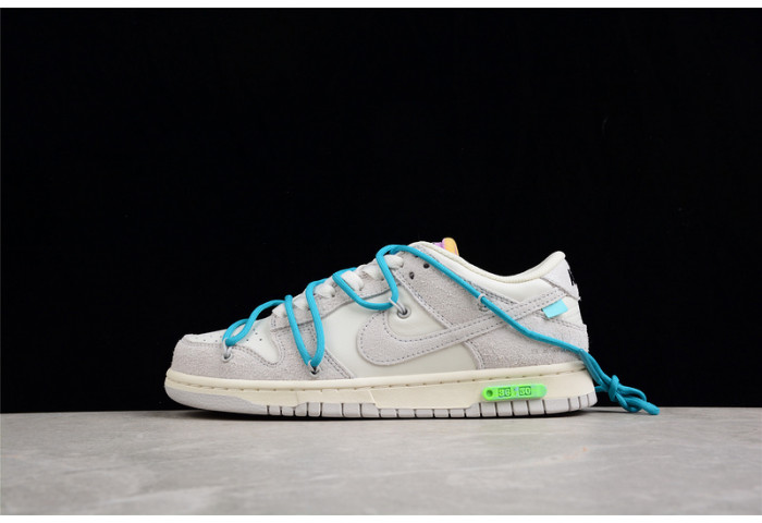 nike dunk low off-white lot 36- dj0950-107