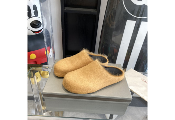 ma slide white fussbett sabot loafers mar-011