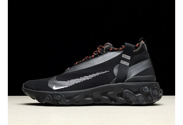 nike react runner mid wr ispa black at3143-001
