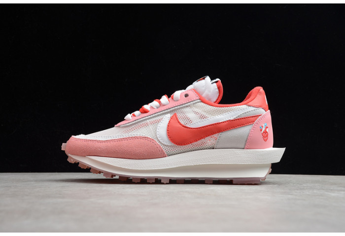 nike ldwaffle x sacai white pink bv5378-800