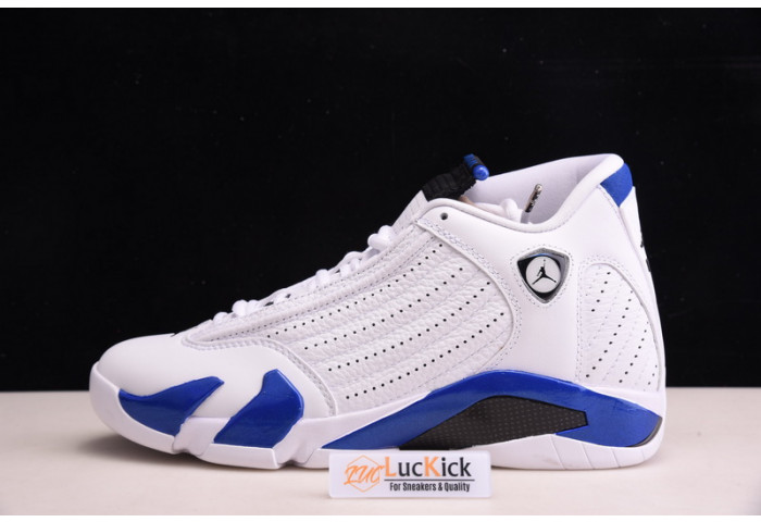 air jordan 14 retro white hyper royal 487471-104