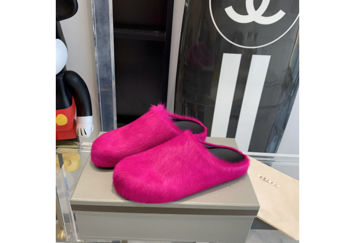 ma slide white fussbett sabot loafers mar-006