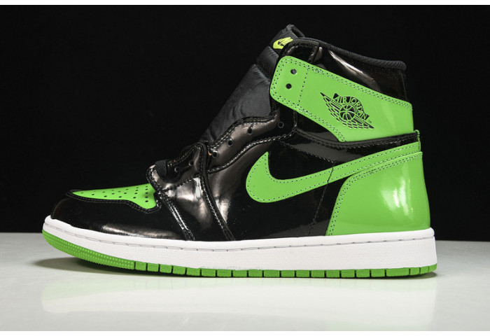 jordan 1 retro high pine green black   555088--030