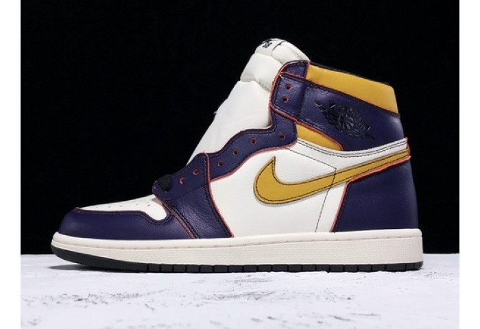 air jordan 1 retro high og defiant sb lakers cd6578-507