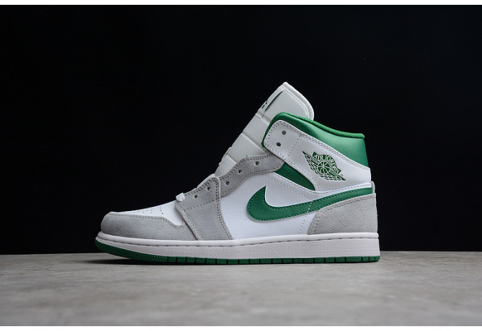 jordan 1 mid grey green dc7294-103