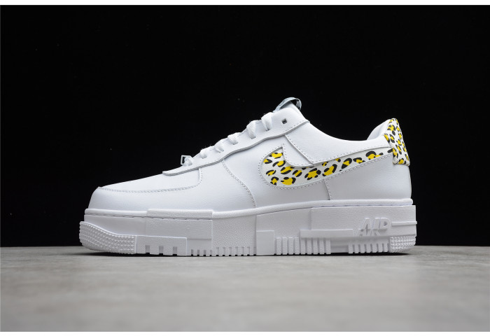 nike air force 1 low pixel white leopard (w) dh9632-101