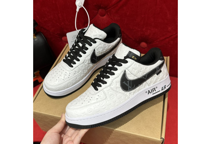 lou vuit sci-fi sneakers& nike air force 1  lvs&naf-003