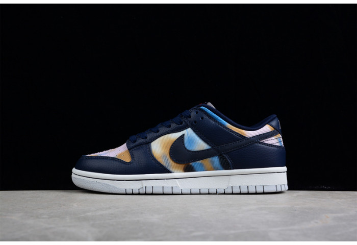 nike dunk low graffiti navy dm0108-400