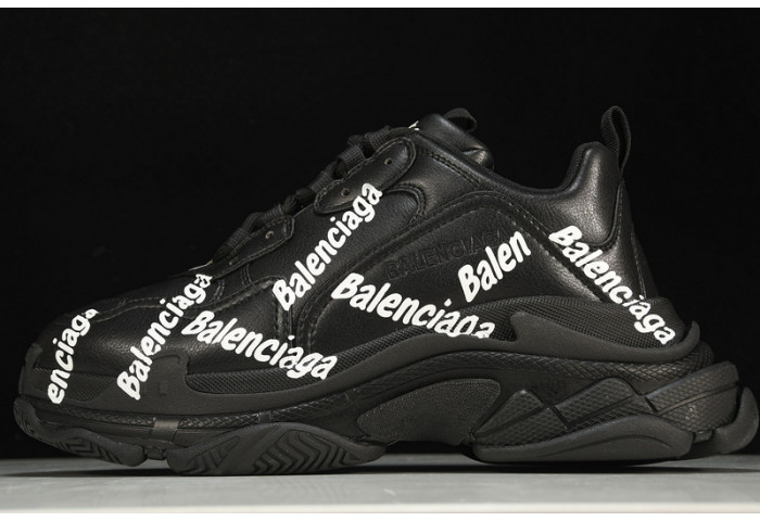 balenga triple s black clear sole btsbcs-030