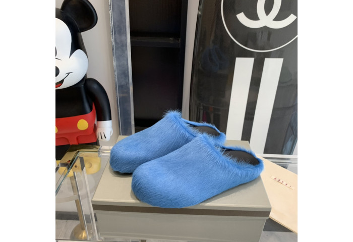 ma slide white fussbett sabot loafers mar-003