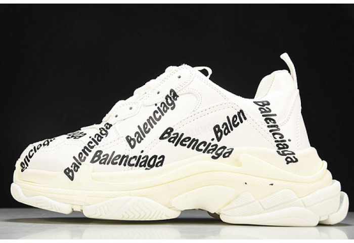 balenga triple s black clear sole btsbcs-018