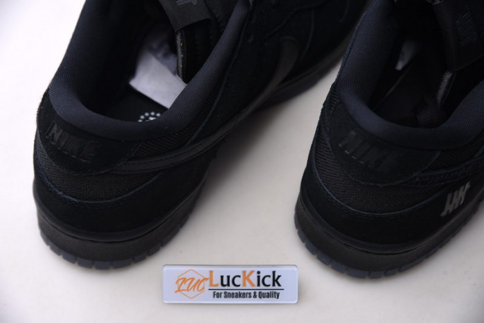 nike sb dunk low sp undefeated 5 on it black do9329-001