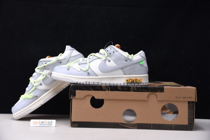 nike dunk low ow lot 43 - dm1602-128