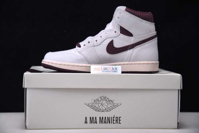 air jordan 1 high og sail/burgundy crush do7097-100