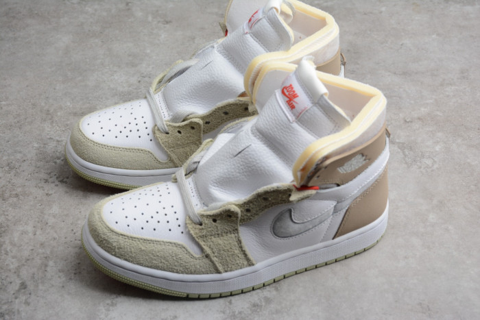 jordan 1 high zoom air cmft olive aura (w) ct0979-102