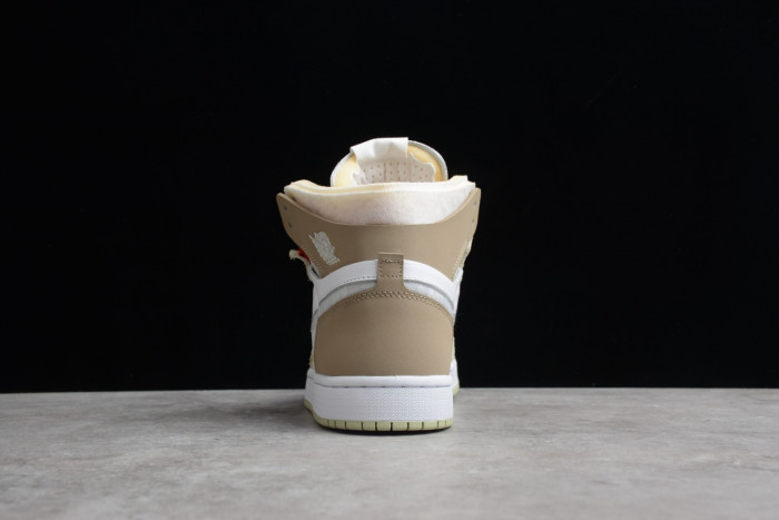 jordan 1 high zoom air cmft olive aura (w) ct0979-102