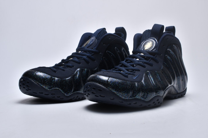nike air foamposite one obsidian glitter (w) aa3963-400