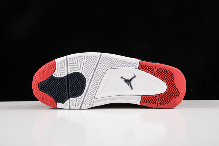 air jordan 4 iv retro fiba gym red black white cl1184-617