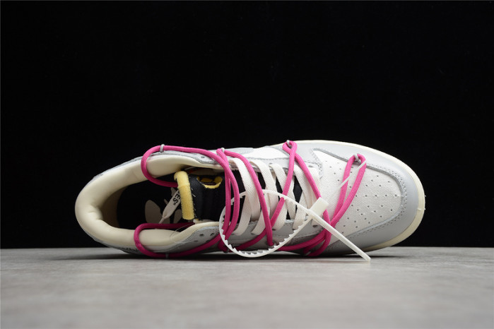 nike dunk low off-white lot 30 - dm1602-122