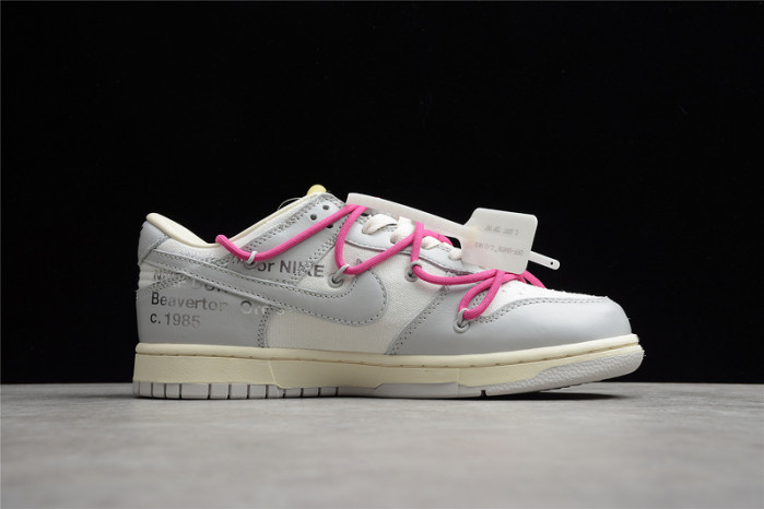 nike dunk low off-white lot 30 - dm1602-122