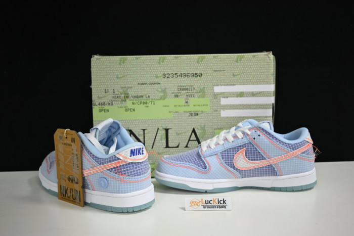 union la x nike dunk low   dj9649-400