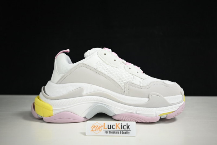 balenga triple s black clear sole 524039-w2fw4  7541