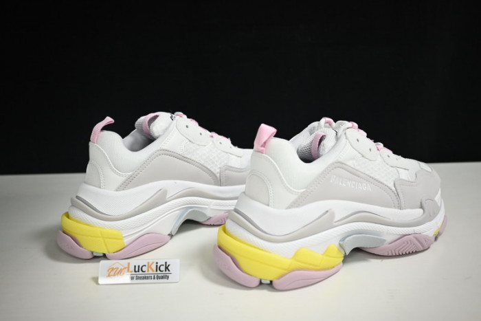 balenga triple s black clear sole 524039-w2fw4  7541