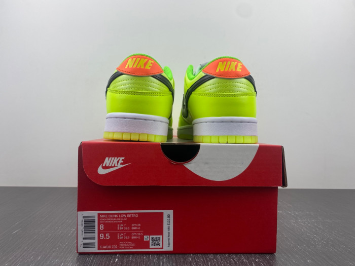 nike dunk low “glow in the dark”  fj4610-702