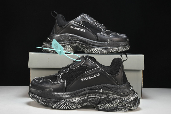 balenga triple s black clear sole    btsbcs-021