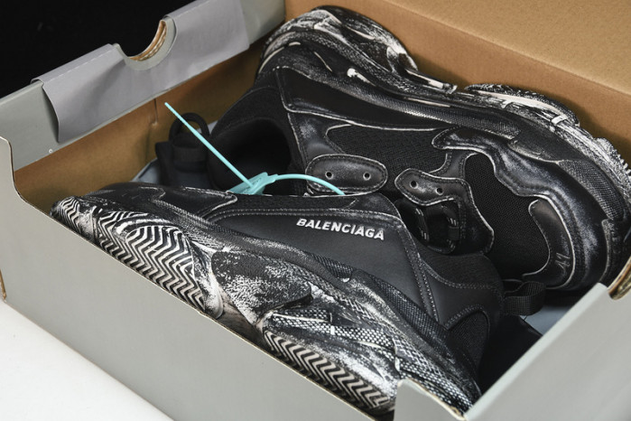 balenga triple s black clear sole    btsbcs-021