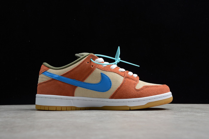 nike sb dunk low corduroy dusty peach   bq6817-201