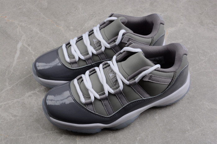 jordan 11 retro low cool grey (gs) - 528896-003