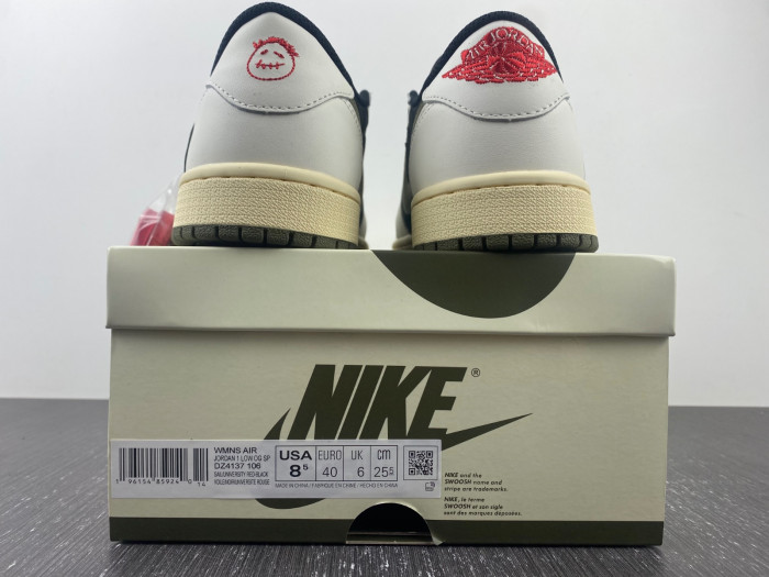 travis scott x air jordan 1 low dz4137-106