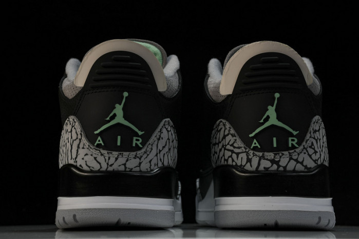 air jordan 3 retro  "green glow"  ct8532-031