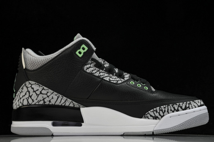 air jordan 3 retro  "green glow"  ct8532-031