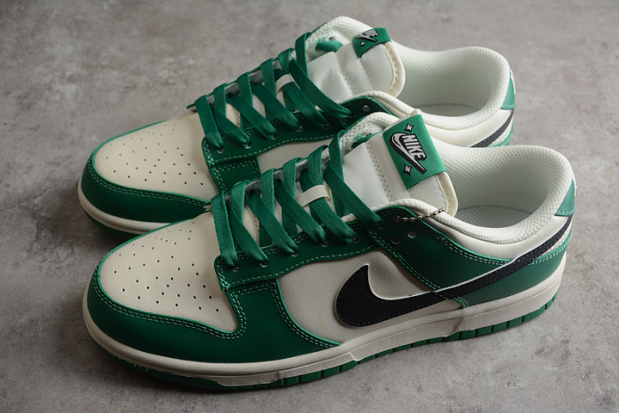 nike dunk low "lottery" green dr9654-100