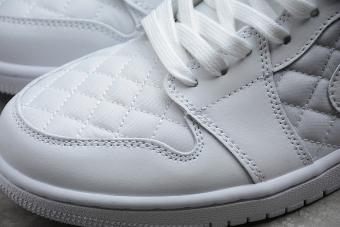 jordan 1 mid quilted white (w) db6078-100