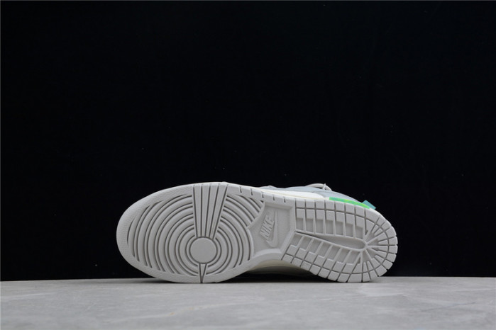 nike dunk low off-white lot 42- dm1602-117