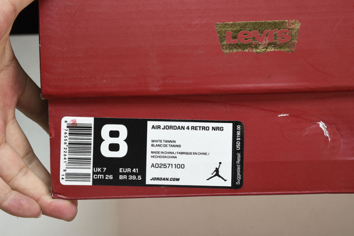 levi’s x air jordan 4 denim   ao2571-100