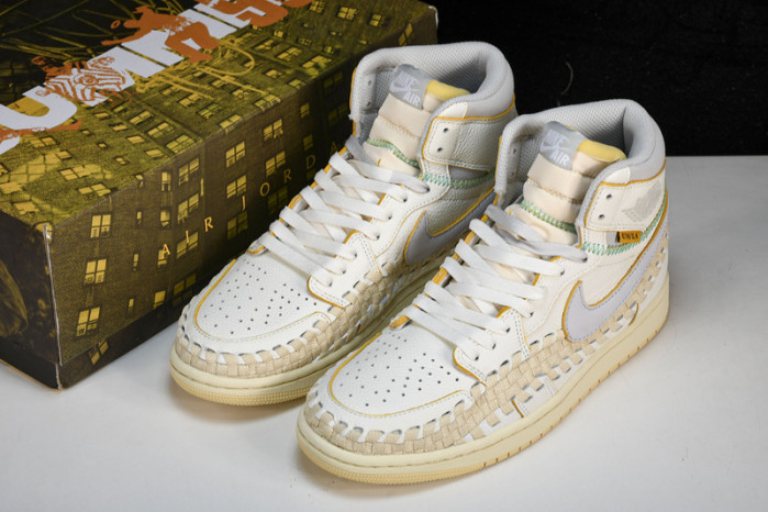 union x air jordan 1 high “woven”  fd2565-100