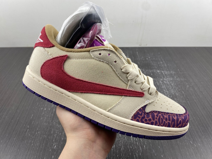 travis scott x air jordan 1 low og    dm