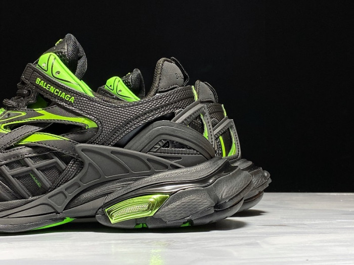 BALENGA SNEAKER TESS.S.GOMMA 4.0 BLACK GREEN 568614 W2GN2 85701