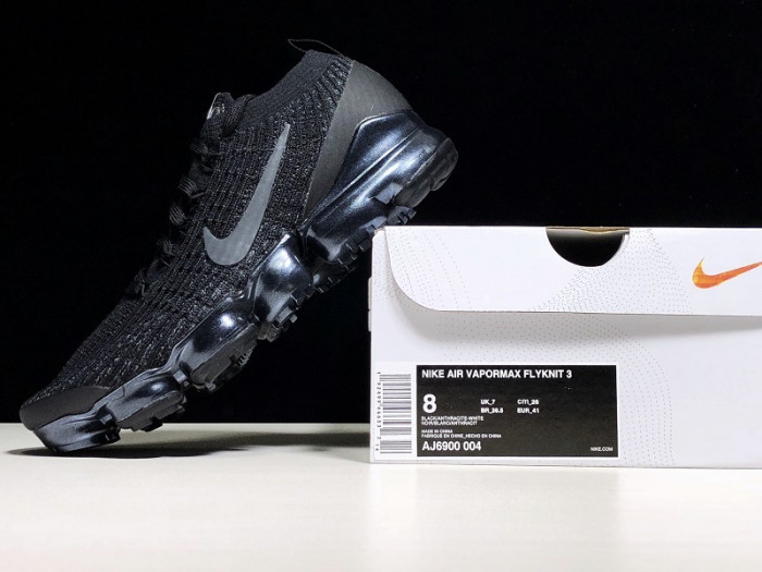 nike air vapormax flyknit 3.0  black aj6900-004