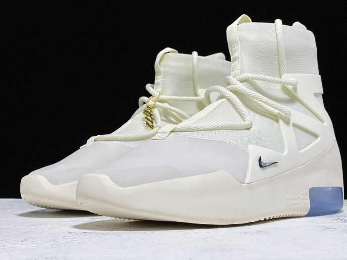 nike air fear of god 1 sail black ar4237-100