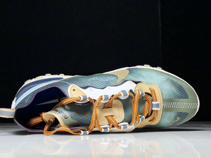 nike react element 87 undercover green mist bq2718-300