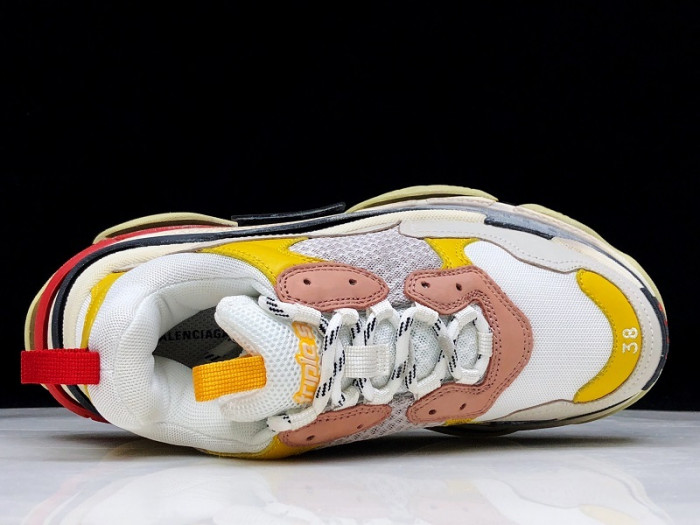 balenga triple s cream yellow red (w) 524038w09o59035