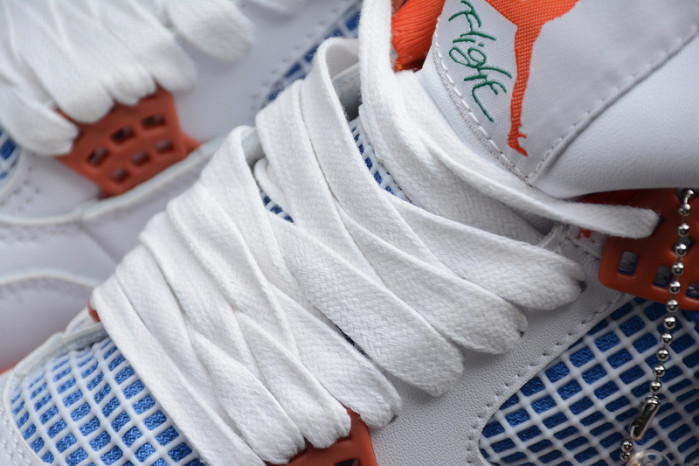 air jordan 4 white/bright crimson-royal blue 308497-171